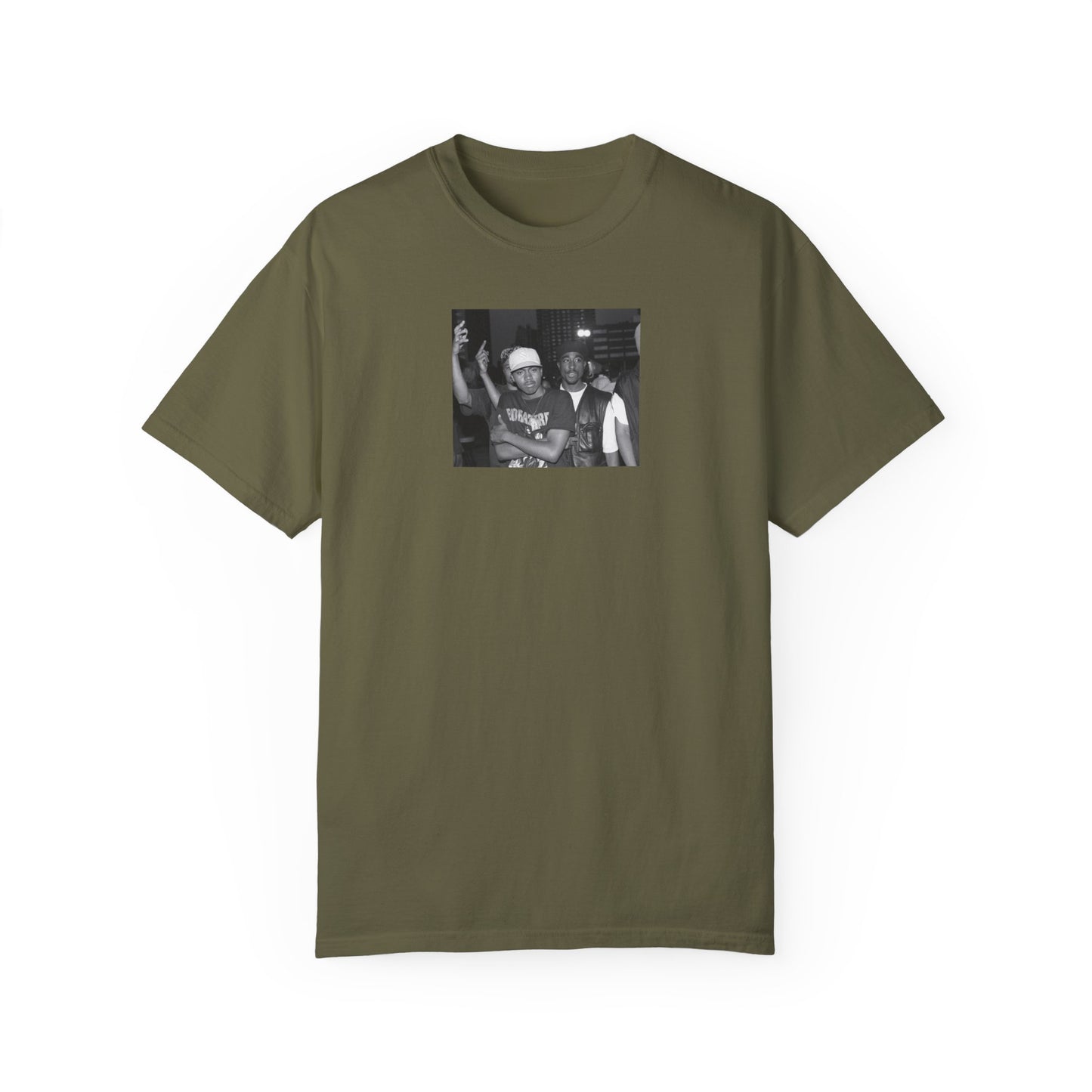 Nas & PAC Unisex Garment-Dyed T-shirt