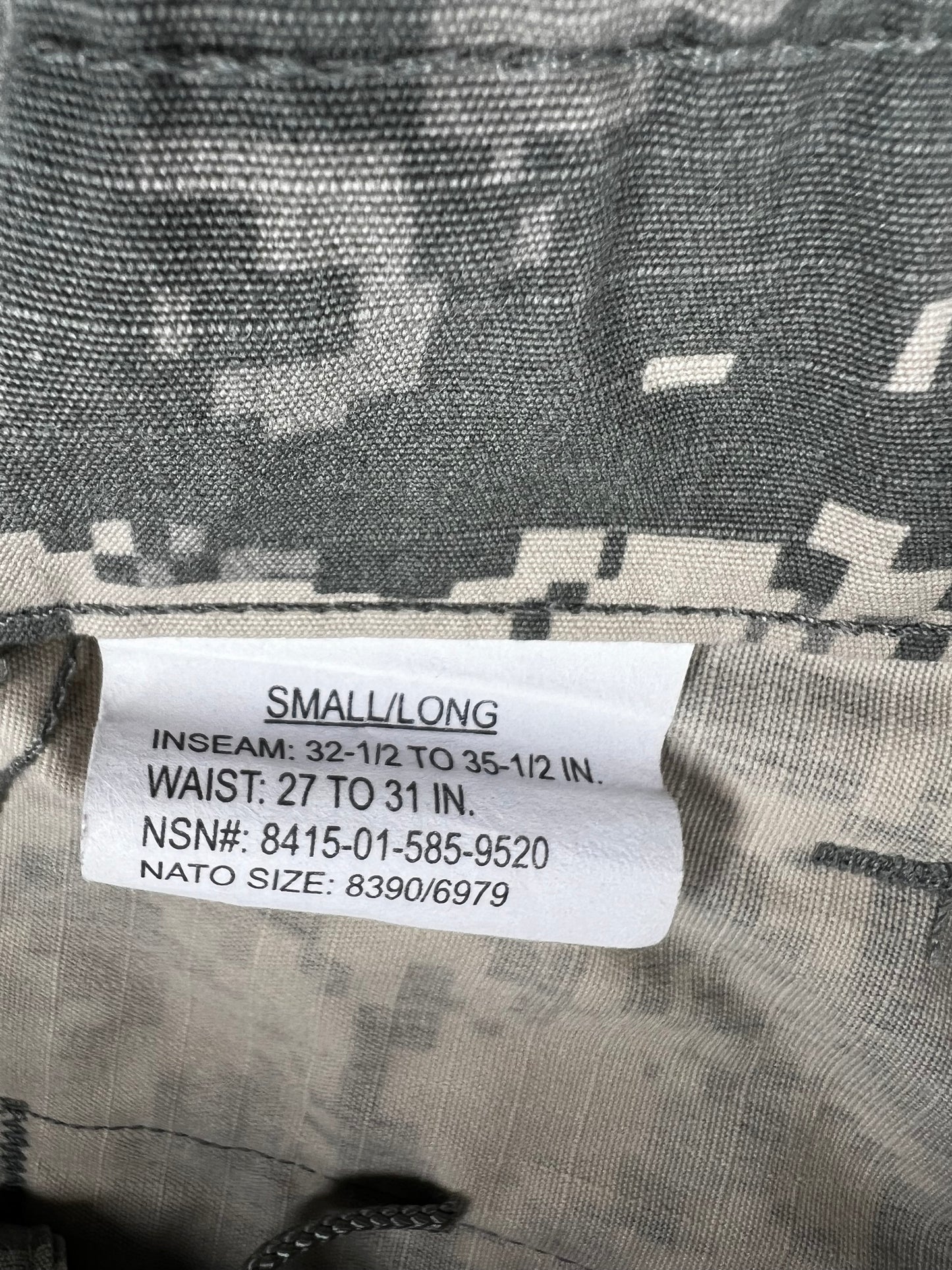 ACU Army issue Universal Digital Pant